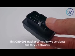 4G Cat1 Voice Control OBD OBD2 GPS Tracker με αισθητήρα G για οχήματα 9 έως 36V